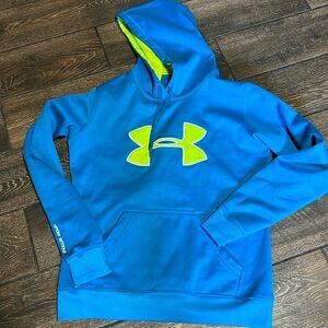 Under Armour. Turquoise hoodie.size S/M